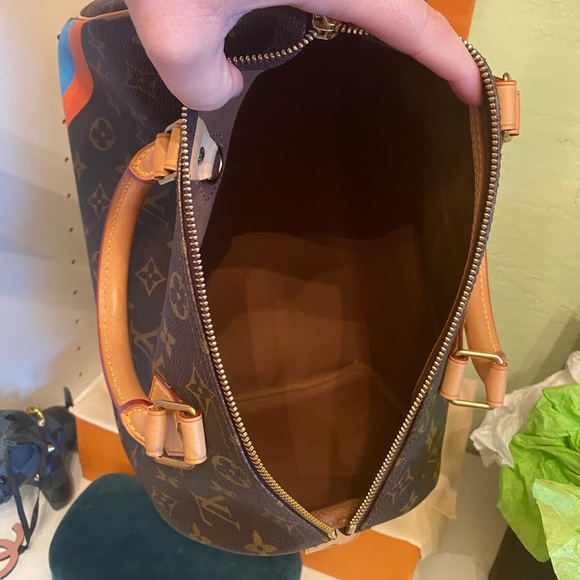 💙❤️💙Louis Vuitton Limited Edition speedy Blue hearts monogram - Picture 5 of 17